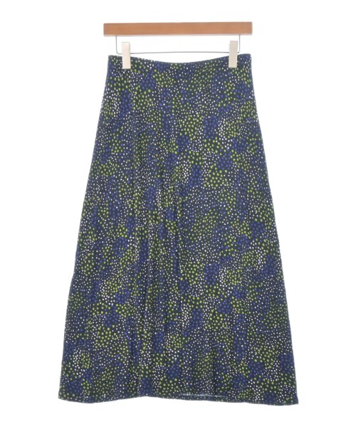 Agnes b.(アニエスベー)ロング・マキシ丈スカート 紺 サイズ:2(M位)/2200671074043