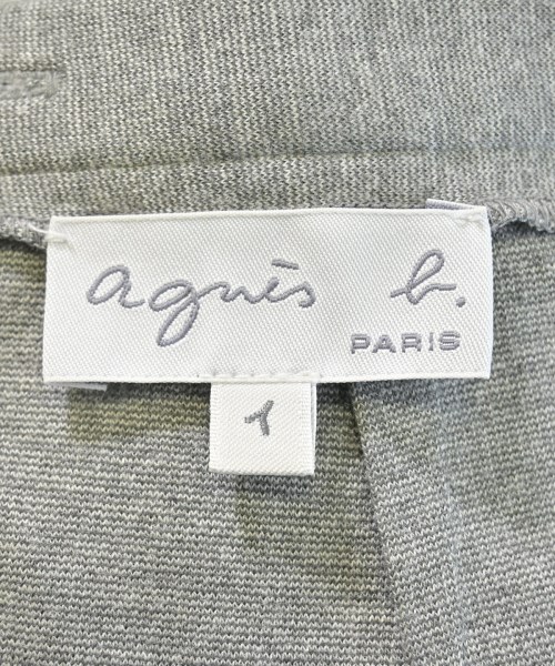 Agnes b.（アニエスベー）ひざ丈スカート グレー サイズ:1(S位) レディース/2200667906051