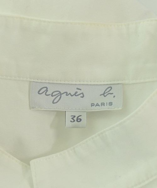 Agnes b.（アニエスベー）カジュアルシャツ 白 サイズ:36(S位) レディース/2200667799028