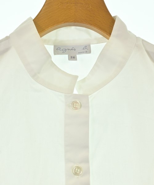 Agnes b.（アニエスベー）カジュアルシャツ 白 サイズ:36(S位) レディース/2200667799028