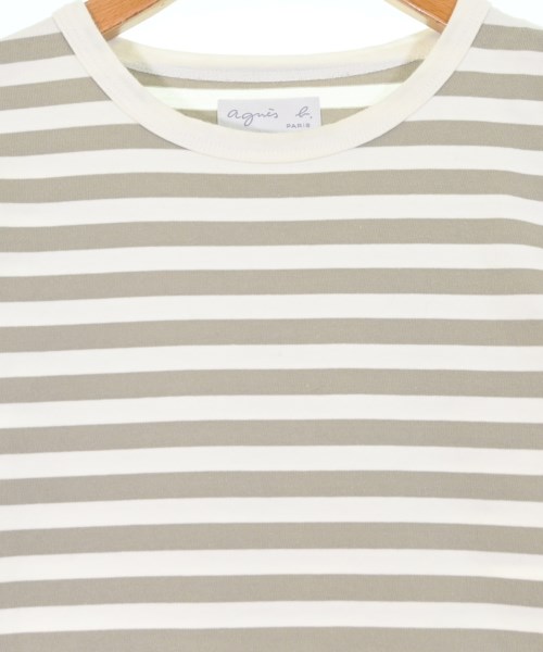 Agnes b.（アニエスベー）Tシャツ・カットソー 白 サイズ:1(S位) レディース/2200669536027