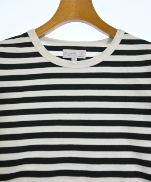 Agnes b.（アニエスベー）Tシャツ・カットソー 黒 サイズ:1(S位) レディース/2200725507138