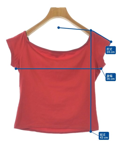 Agnes b.（アニエスベー）Tシャツ・カットソー 赤 サイズ:1(S位) レディース/2200723945062