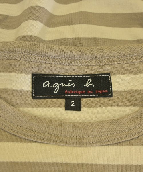 Agnes b.（アニエスベー）Tシャツ・カットソー ベージュ サイズ:2(M位) レディース/2200731347025