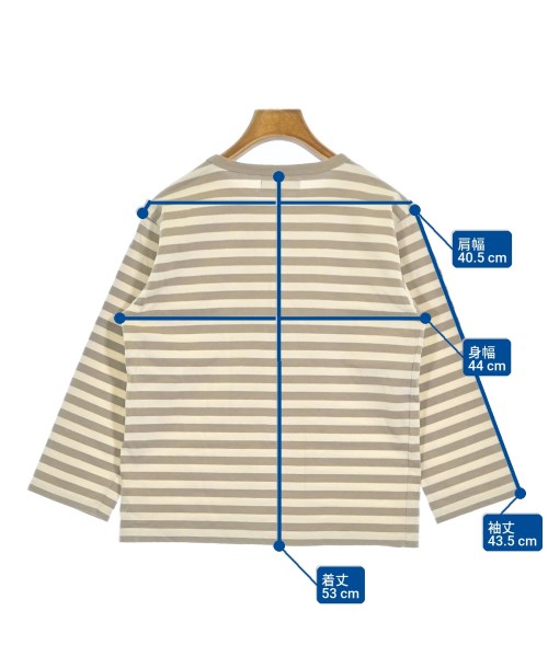 Agnes b.（アニエスベー）Tシャツ・カットソー ベージュ サイズ:2(M位) レディース/2200731347025