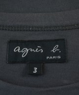 Agnes b.（アニエスベー）Tシャツ・カットソー グレー サイズ:3(L位) レディース/2200733972010