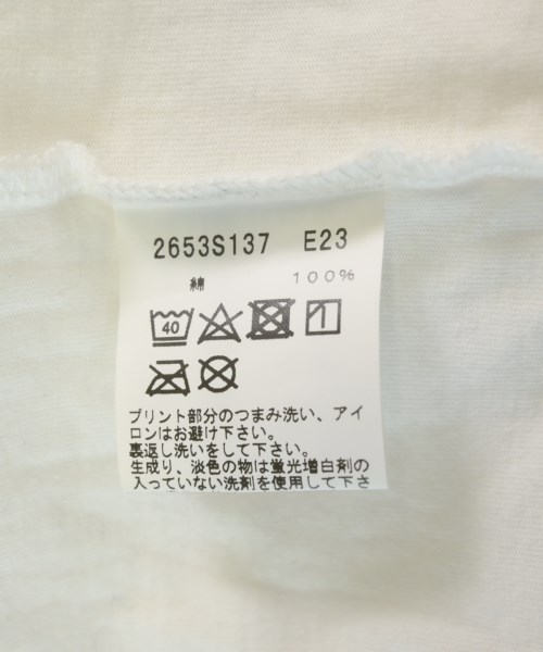 Agnes b.（アニエスベー）Tシャツ・カットソー 白 サイズ:3(L位) レディース/2200733972027