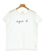 Agnes b.（アニエスベー）Tシャツ・カットソー 白 サイズ:3(L位) レディース/2200733972027
