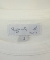 Agnes b.（アニエスベー）Tシャツ・カットソー 白 サイズ:3(L位) レディース/2200733972027