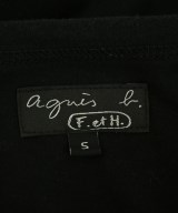 Agnes b.（アニエスベー）Tシャツ・カットソー 黒 サイズ:S レディース/2200726121036