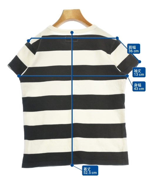 Agnes b.（アニエスベー）Tシャツ・カットソー 白 サイズ:1(S位) レディース/2200726661099