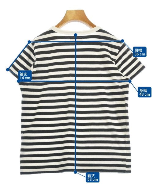 Agnes b.（アニエスベー）Tシャツ・カットソー 白 サイズ:2(M位) レディース/2200726661105