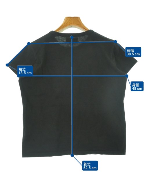 Agnes b.（アニエスベー）Tシャツ・カットソー 黒 サイズ:3(L位) レディース/2200727255174