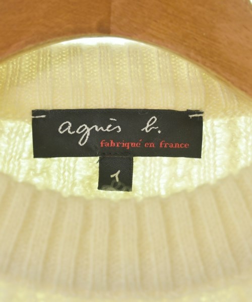 Agnes b.（アニエスベー）ニット・セーター 白 サイズ:1(S位) レディース/2200736415064