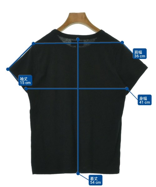Agnes b.（アニエスベー）Tシャツ・カットソー 黒 サイズ:2(M位) レディース/2200719753015
