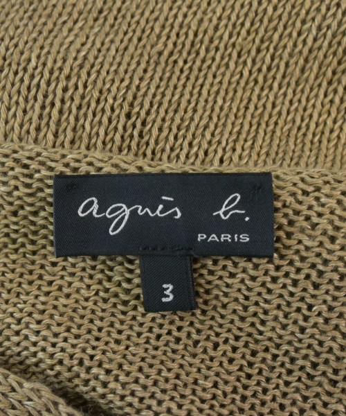 Agnes b.（アニエスベー）ベスト/ノースリーブ ベージュ サイズ:3(L位) レディース/2200717190058