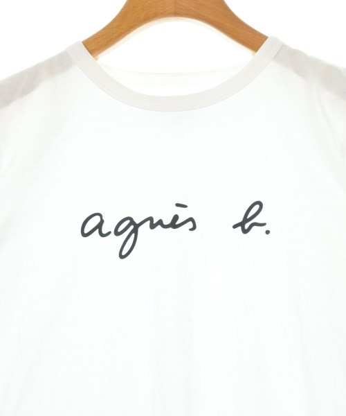 Agnes b.（アニエスベー）Tシャツ・カットソー 白 サイズ:1(S位) レディース/2200721349022