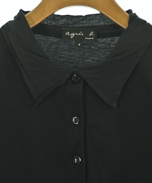 Agnes b.（アニエスベー）Tシャツ・カットソー 黒 サイズ:1(S位) レディース/2200724491094