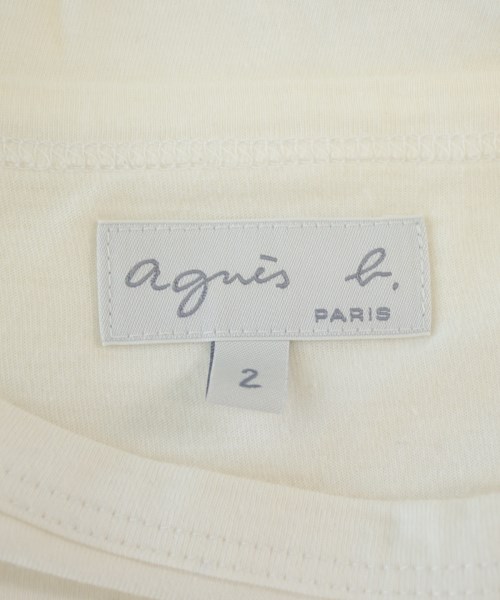 Agnes b.（アニエスベー）Tシャツ・カットソー 白 サイズ:2(M位) レディース/2200724767045