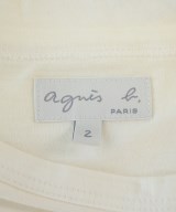 Agnes b.（アニエスベー）Tシャツ・カットソー 白 サイズ:2(M位) レディース/2200724767045