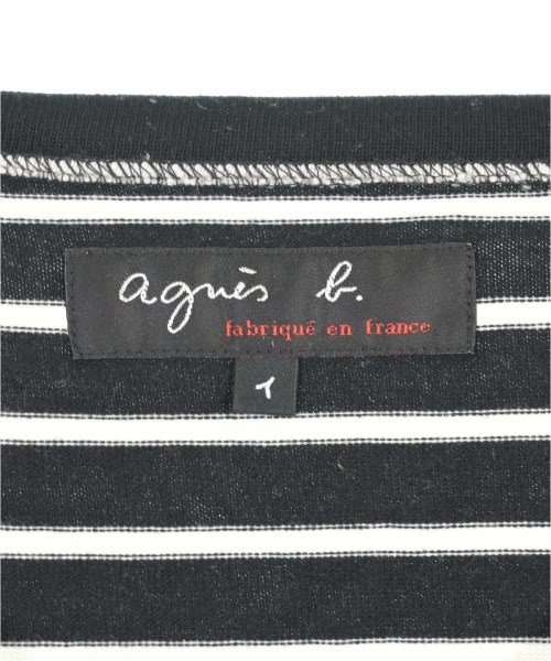 Agnes b.（アニエスベー）Tシャツ・カットソー 黒 サイズ:1(S位) メンズ/2200722414040