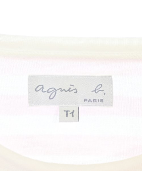 Agnes b.（アニエスベー）Tシャツ・カットソー ピンク サイズ:1(S位) レディース/2200721656038