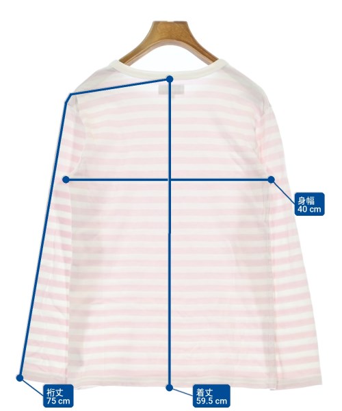 Agnes b.（アニエスベー）Tシャツ・カットソー ピンク サイズ:1(S位) レディース/2200721656038