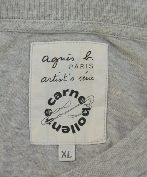 Agnes b.（アニエスベー）Tシャツ・カットソー グレー サイズ:XL レディース/2200727647078