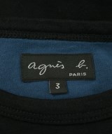 Agnes b.（アニエスベー）Tシャツ・カットソー 黒 サイズ:3(L位) レディース/2200679216049