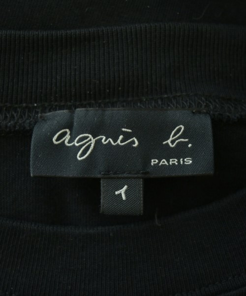 Agnes b.（アニエスベー）Tシャツ・カットソー 黒 サイズ:1(S位) レディース/2200683040029