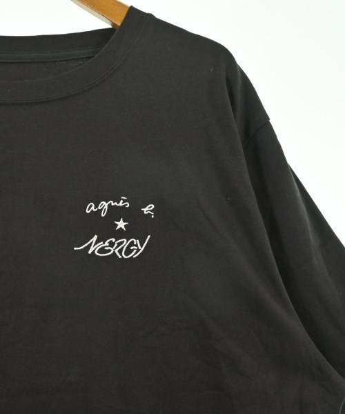 Agnes b.（アニエスベー）Tシャツ・カットソー 黒 サイズ:L レディース/2200685045053