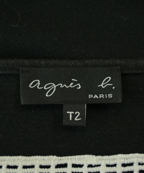 Agnes b.（アニエスベー）Tシャツ・カットソー 黒 サイズ:T2(M位) レディース/2200680252050