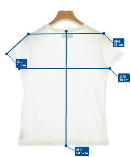 Agnes b.（アニエスベー）Tシャツ・カットソー 白 サイズ:1(S位) レディース/2200680651136