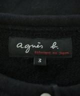 Agnes b.（アニエスベー）Tシャツ・カットソー 黒 サイズ:3(L位) レディース/2200688160012
