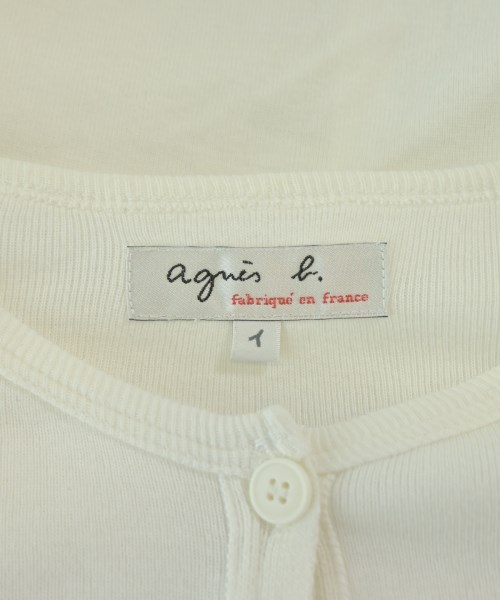 Agnes b.（アニエスベー）カーディガン 白 サイズ:1(S位) レディース/2200683591057