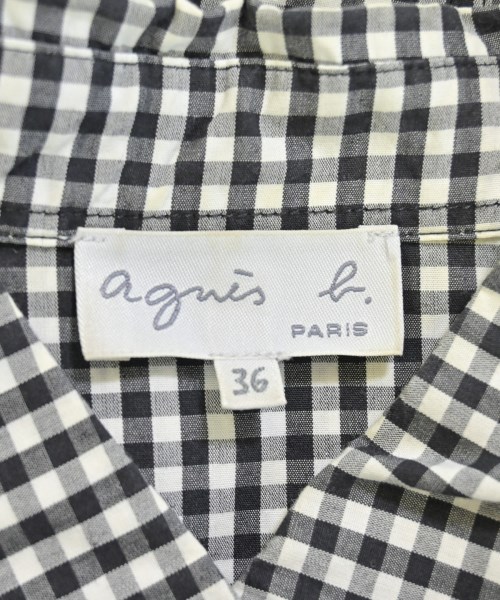 Agnes b.（アニエスベー）カジュアルシャツ 黒 サイズ:36(S位) レディース/2200683591088