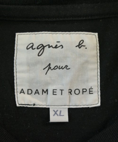 Agnes b.（アニエスベー）Tシャツ・カットソー 黒 サイズ:XL メンズ/2200684897035