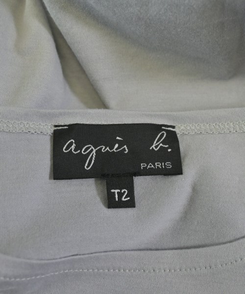 Agnes b.（アニエスベー）Tシャツ・カットソー グレー サイズ:2(M位) レディース/2200690261035