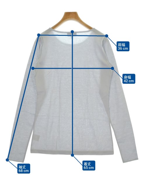 Agnes b.（アニエスベー）Tシャツ・カットソー グレー サイズ:2(M位) レディース/2200690261035