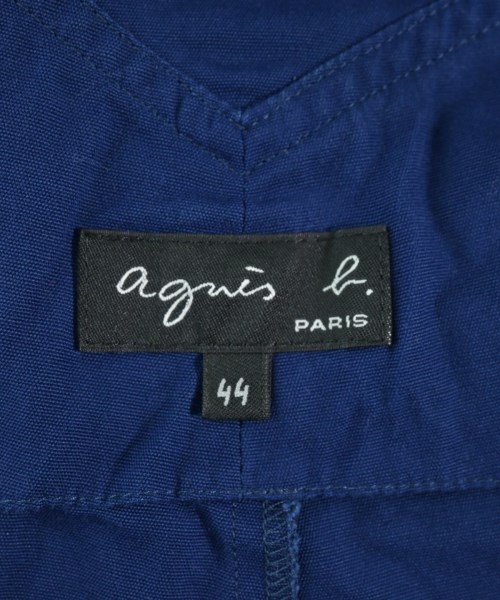Agnes b.（アニエスベー）オールインワン/サロペット 青 サイズ:44(XL位) レディース/2200690349023