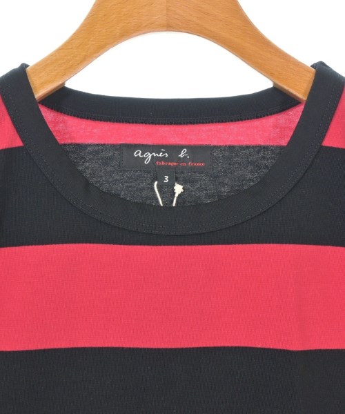Agnes b.（アニエスベー）Tシャツ・カットソー 赤 サイズ:3(L位) レディース/2200690349122
