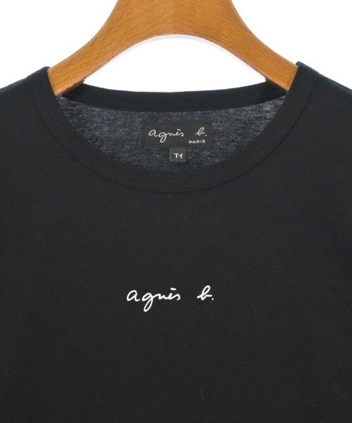 Agnes b.（アニエスベー）Tシャツ・カットソー 黒 サイズ:1(S位) レディース/2200690456080