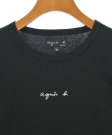 Agnes b.（アニエスベー）Tシャツ・カットソー 黒 サイズ:1(S位) レディース/2200690456080