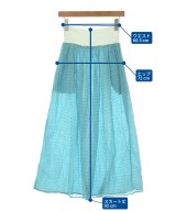 Agnes b.（アニエスベー）ロング・マキシ丈スカート 青 サイズ:1(S位) レディース/2200684861111