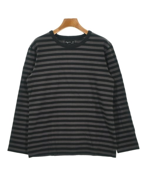 Agnes b.(アニエスベー)Tシャツ・カットソー 黒 サイズ:3(L位)/2200684040066