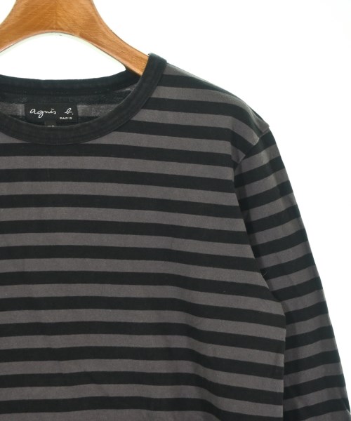 Agnes b.（アニエスベー）Tシャツ・カットソー 黒 サイズ:3(L位) レディース/2200684040066