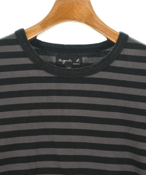 Agnes b.（アニエスベー）Tシャツ・カットソー 黒 サイズ:3(L位) レディース/2200684040066