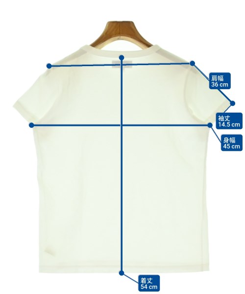 Agnes b.（アニエスベー）Tシャツ・カットソー 白 サイズ:2(M位) レディース/2200687282180