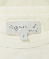 Agnes b.（アニエスベー）Tシャツ・カットソー 白 サイズ:2(M位) レディース/2200687282180