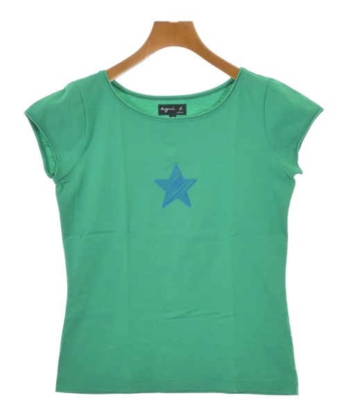 Agnes b.(アニエスベー)Tシャツ・カットソー 緑 サイズ:1(S位)/2200684885162